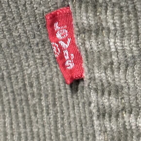 Levi’s 567 Corduroy Pants Mens 38x30 Baggy Low Loose Boot Brown Y2K Wide Leg VTG - Picture 13 of 15